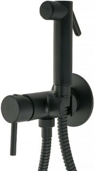 Гигиенический душ со смесителем Migliore Fortis 31555 (30455) Черный матовый — фото 2, Гигиенические души