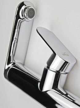 Смеситель для раковины Viko V-7313 Хром — фото 8, Смесители для раковины