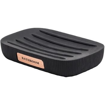 Мыльница Ridder Kelsey 2242310 Черная — фото 1, Мыльницы