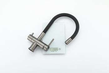 Смеситель для кухни Gappo G4398-39 Оружейная сталь Черный — фото 14, Смесители для кухни