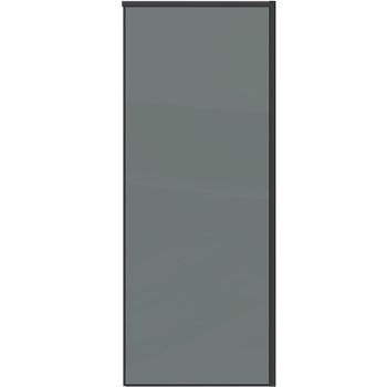 Душевая стенка Grossman Galaxy 80 200.K33.01.80.21.10 профиль Черный матовый стекло тонированное — фото 1, Боковые стенки