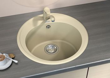 Кухонная мойка Florentina Лотос-510 20.290.B0510.202 Шампань — фото 2, Кухонные мойки