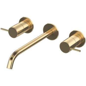 Смеситель для раковины Cezares Leaf LEAF-BLI3L-L-SR Sunrise — фото 1, Смесители для раковины