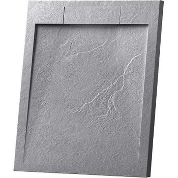 Душевой поддон из искусственного камня Vincea 90х90 VST-4SRL9090G Серый — фото 1, Душевые поддоны из искусственного камня