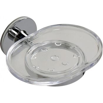 Мыльница Fixsen Round FX-92108 Хром — фото 1, Мыльницы