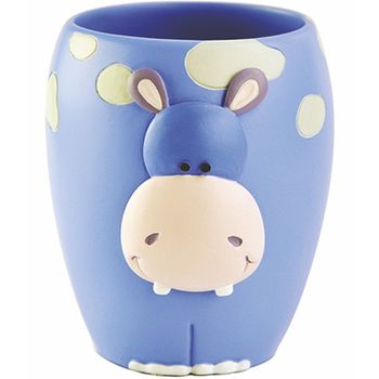 Стакан для зубных щеток WasserKRAFT Lippe K-8128 Голубой — фото 1, Стаканы для зубных щеток