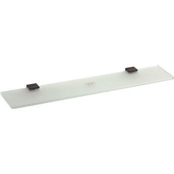 Стеклянная полка Bemeta Nero 135002240 Черная матовая — фото 1, Полки для ванной и душа