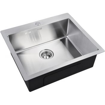 Кухонная мойка ZorG R 5951 Нержавеющая сталь — фото 1, Кухонные мойки