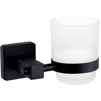 Стакан для зубных щеток Haiba HB8906 Черный матовый — фото 1, Стаканы для зубных щеток