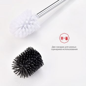 Ершик для унитаза Raglo R301.10 Хром — фото 5, Ершики для унитаза