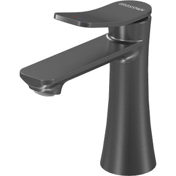 Смеситель для раковины Grossman Advans 510.K35.09.420 Графит брашированный — фото 1, Смесители для раковины