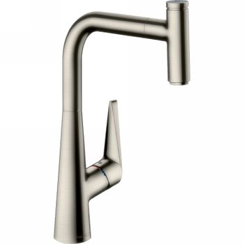 Смеситель для кухни Hansgrohe Talis Select 72821800 Сталь — фото 1, Смесители для кухни