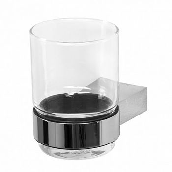 Стакан для зубных щеток Aquanet 5684 Хром — фото 1, Стаканы для зубных щеток