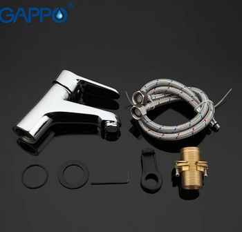 Смеситель для раковины Gappo G36 G1036 Хром — фото 12, Смесители для раковины