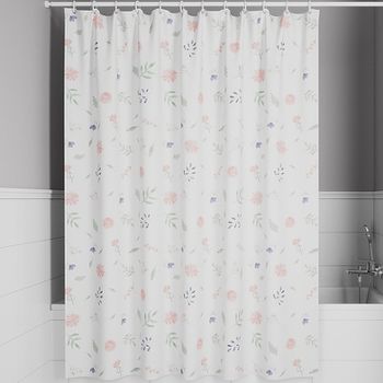 Штора для ванны Iddis Base 180х200 BF01P18i11 Белая — фото 1, Шторы для ванной