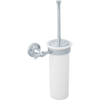 Ершик для унитаза Migliore Fortuna 27734 Белый матовый Хром — фото 1, Ершики для унитаза