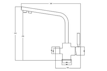 Смеситель для кухни ZorG Steel Hammer SH 909 BLACK CR Черный матовый — фото 2, Смесители для кухни