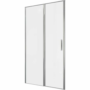 Душевая дверь Allen Brau Priority 120 3.31031.00 профиль Хром стекло прозрачное — фото 1, Распашные душевые двери