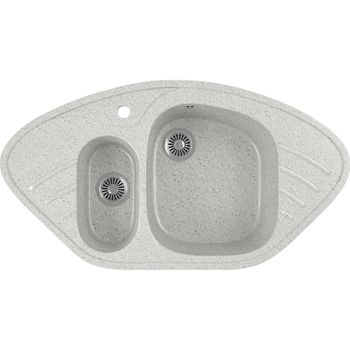 Кухонная мойка Domaci Бьелла DMC-14 DMC-14-310 Серая — фото 1, Кухонные мойки
