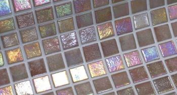 Стеклянная мозаика Ezarri Iris Nacar 31,3х49,5 см — фото 1, Мозаика