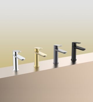 Смеситель для раковины Splenka S41.10.09 Графит матовый — фото 2, Смесители для раковины