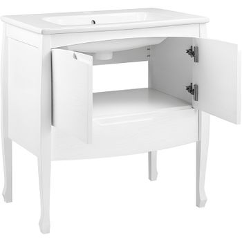 Тумба под раковину Veedi Lord 80 LRD800T-DR Белая — фото 3, Тумбы под раковину