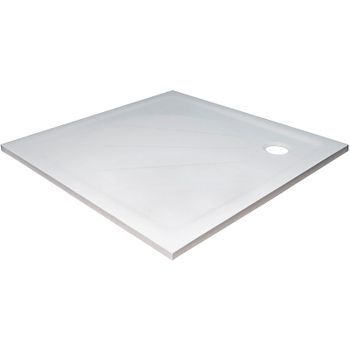 Душевой поддон из искусственного камня Ravak Perseus Pro 80х80 XA034401010WM Белый матовый — фото 1, Душевые поддоны из искусственного камня