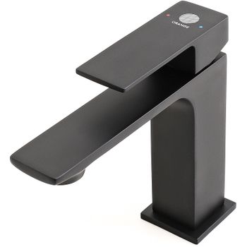 Комплект смесителей Orange Lutz M04-311b Черный матовый — фото 4, Готовые комплекты для ванной комнаты