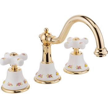 Смеситель для раковины Migliore Provance 19483 Золото — фото 1, Смесители для раковины