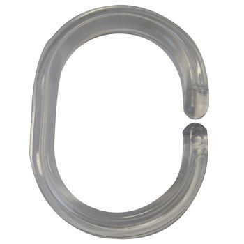 Кольца для карниза Ridder 49300 Прозрачный — фото 1, Крючки для штор