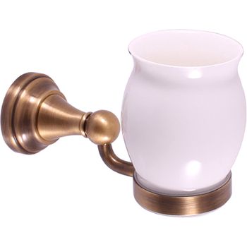 Стакан для зубных щеток Rav Slezak Morava MKA0201SM Бронза — фото 1, Стаканы для зубных щеток