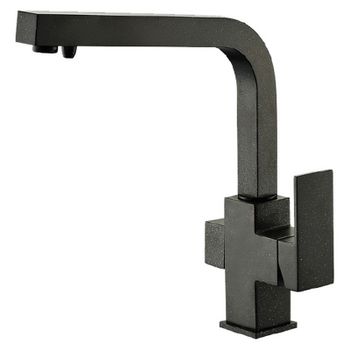 Смеситель для кухни ZorG Clean Water ZR 311 YF-ЧЕРНЫЙ МЕТАЛЛ Черный металл — фото 1, Смесители для кухни