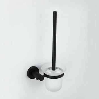 Ершик для унитаза Frap F302 F30210 Черный матовый — фото 10, Ершики для унитаза