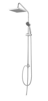 Душевая система Bravat Fit S D283CP-2A-RUS Хром — фото 1, Душевые стойки