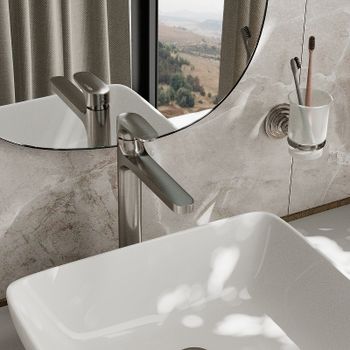 Смеситель для раковины WasserKRAFT Spree 1403H Никель — фото 3, Смесители для раковины