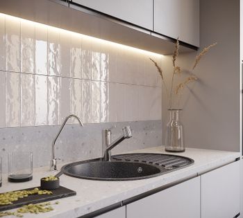 Кухонная мойка Domaci Бьелла DMC-18L DMC-18L-308 Черная — фото 2, Кухонные мойки