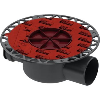 Сифон для душевого трапа Tece Drainpoint S DN70 3603500 горизонтальный без декоративной решетки — фото 1, Трапы для душа