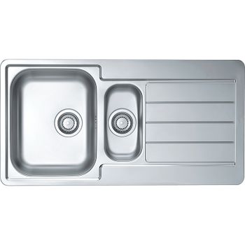 Кухонная мойка Alveus Line 10 NAT-90 980x500 1064281 Натуральная сталь — фото 1, Кухонные мойки