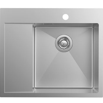 Кухонная мойка Iddis Haze 59 R HAZ59SRi77 Сатин — фото 1, Кухонные мойки
