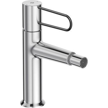 Смеситель для биде Jacob Delafon Odeon Rive Gauche E21033-BL-CP Хром Черный — фото 1, Смесители для биде