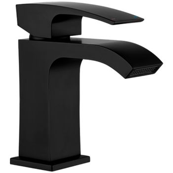 Смеситель для раковины Gappo G07-6 G1007-6 Черный матовый — фото 1, Смесители для раковины