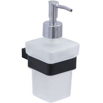 Дозатор для жидкого мыла Allen Brau Infinity 6.21006-31 Черный матовый — фото 1, Дозаторы