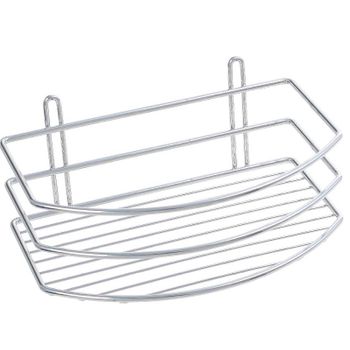 Полка корзина Fixsen FX-720-1 Хром — фото 1, Полки для ванной и душа