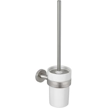 Ершик для унитаза Remer Guest GS66NPO Никель брашированный — фото 1, Ершики для унитаза