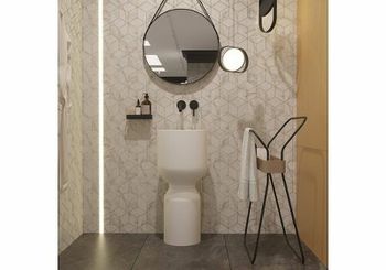 Керамическая мозаика Orro Mosaic Ceramic Viva Statuario 26,6x30,5 см — фото 3, Мозаика