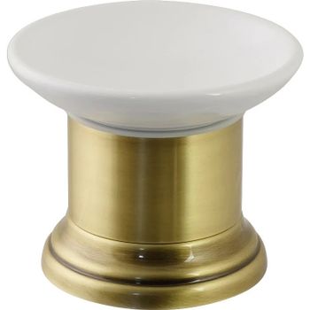 Мыльница Migliore Mirella 17159 Бронза — фото 1, Мыльницы