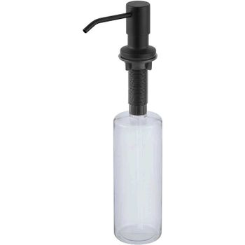 Дозатор для моющего средства ZorG ZR-28 GRAFIT Графит — фото 1, Дозаторы для кухонных моек