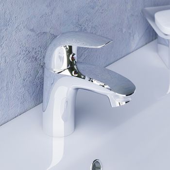 Смеситель для раковины Damixa Eclipse 310210001 Хром — фото 6, Смесители для раковины