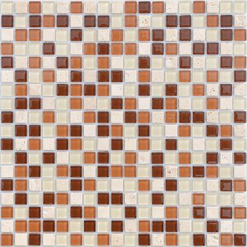 Мозаика Caramelle mosaic Naturelle 4 мм Baltica 30,5x30,5 см — фото 1, Мозаика