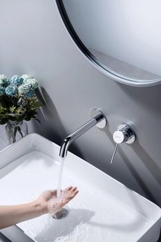 Смеситель для раковины Aquatek Европа AQ1313CR Хром — фото 9, Смесители для раковины